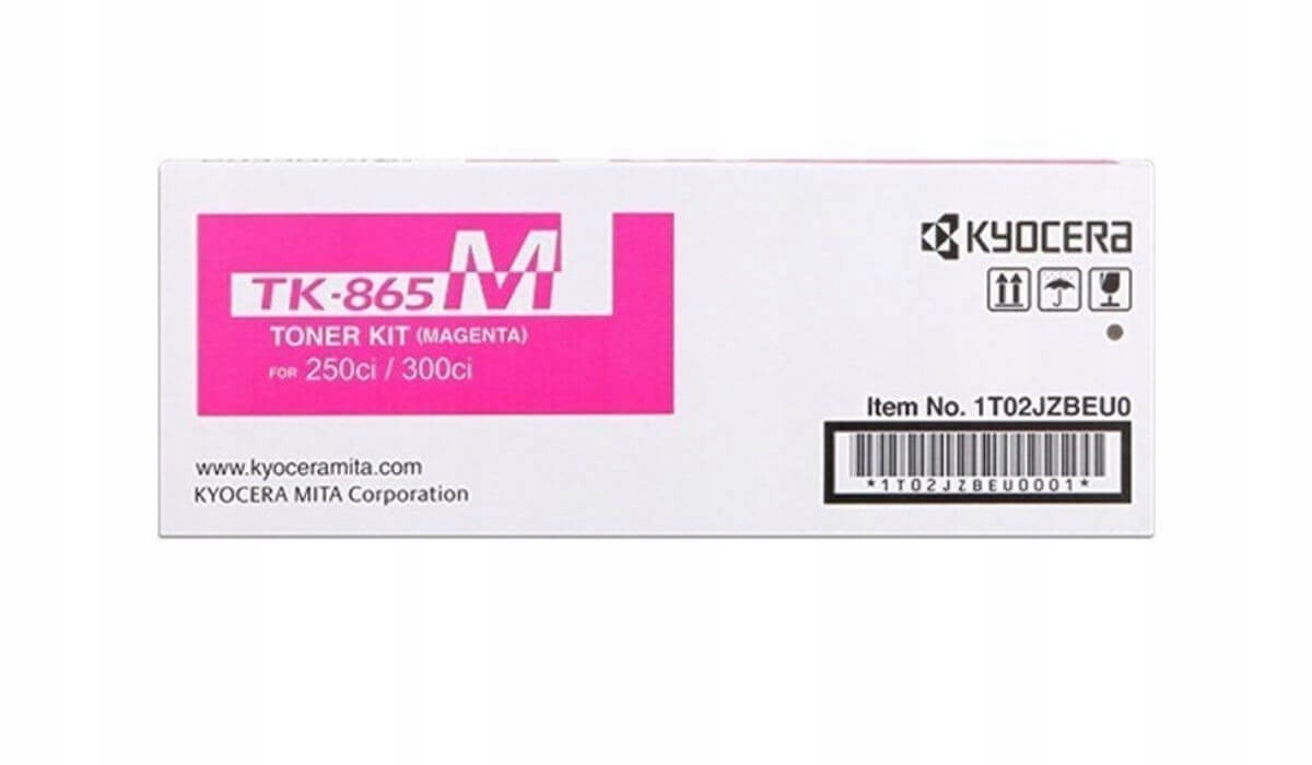 Toner Kyocera TK-865M 1T02JZBEU0 12 tisíc M Originál tk865 250ci