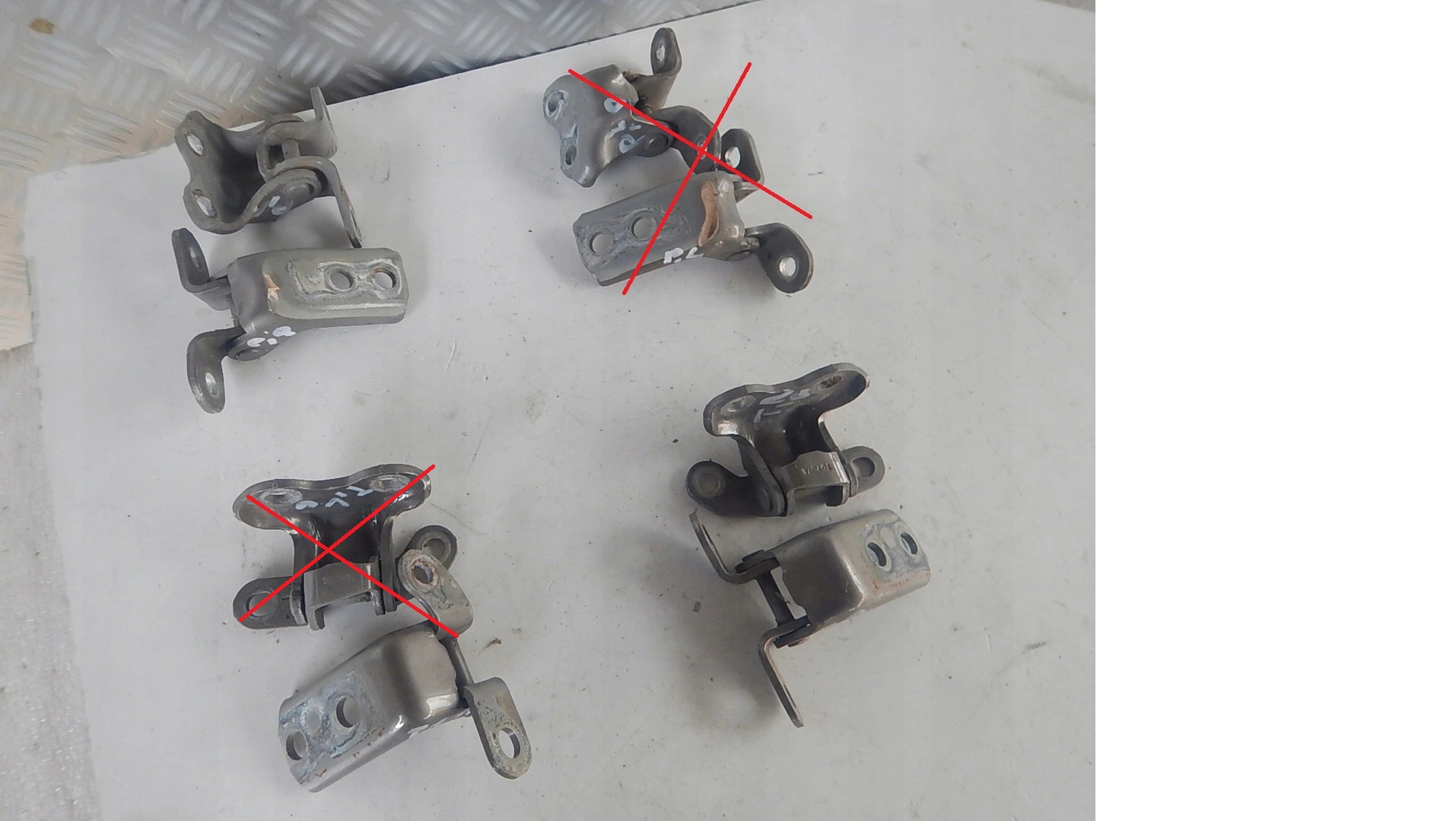 TOYOTA COROLLA VERSO II ZAWIAS DRZWI PRZÓD TYŁ