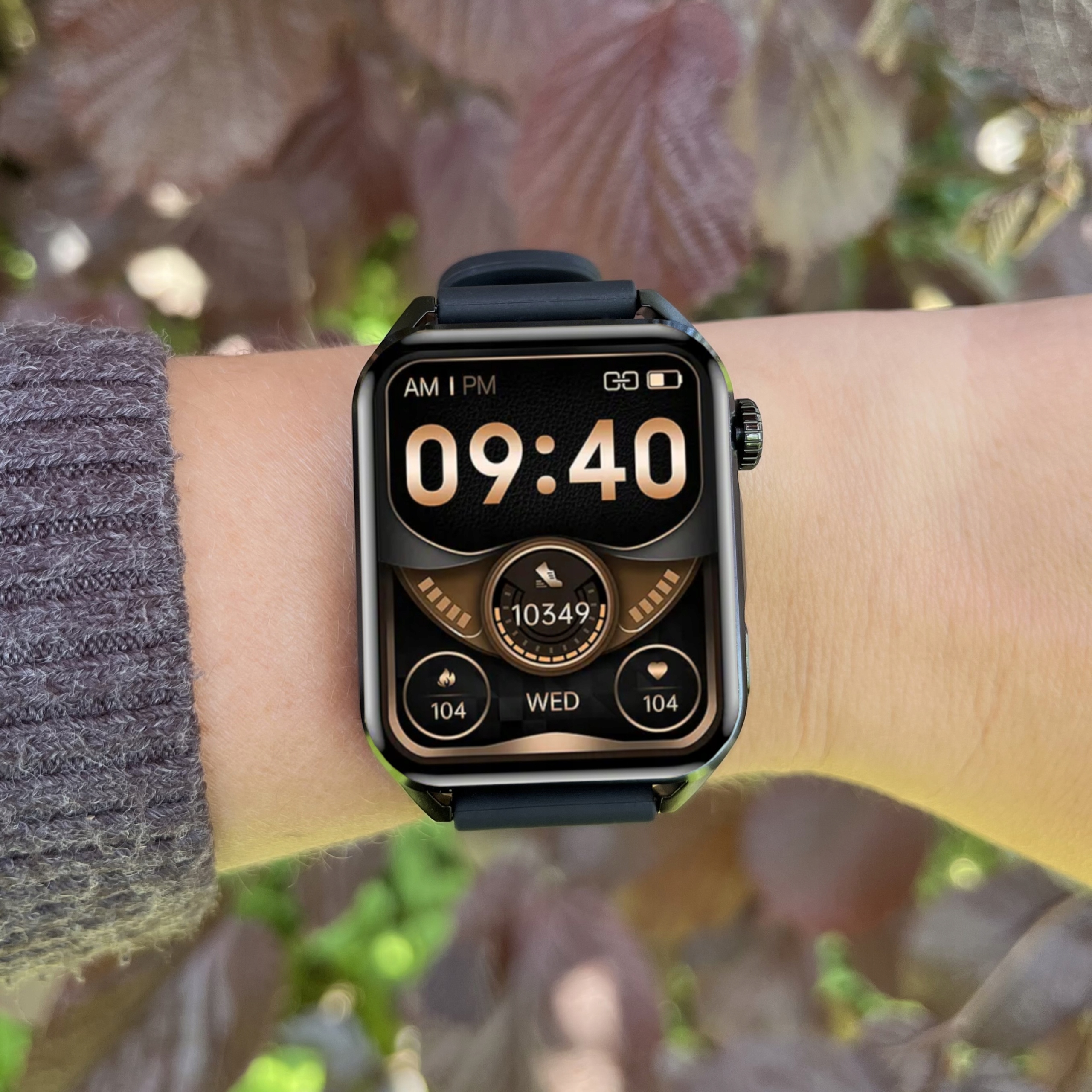 SMARTWATCH ZEGAREK MĘSKI MENU PL ROZMOWY SPORT POWIADOMIENIA PULS AMOLED Stan opakowania oryginalne