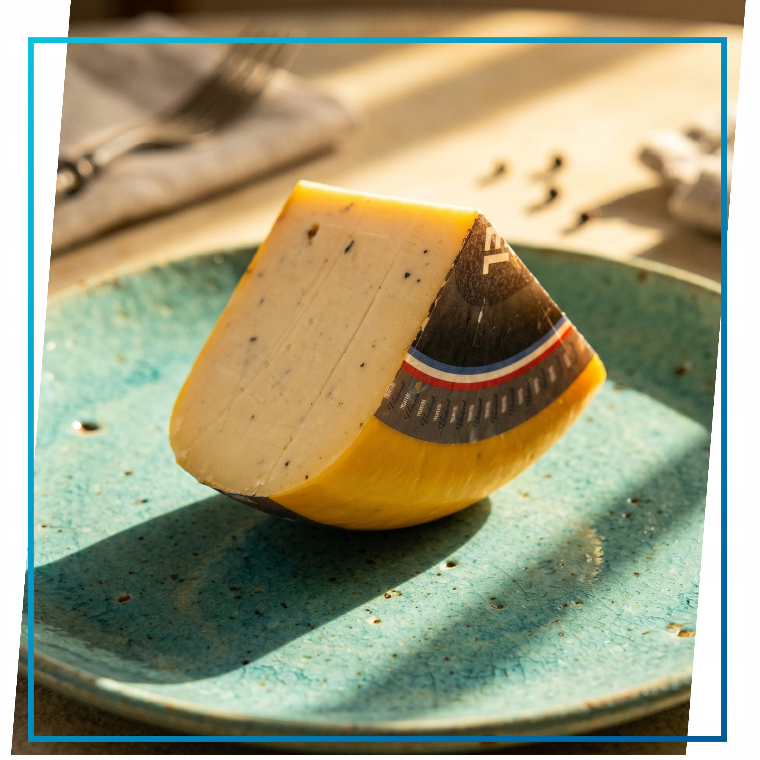 Holenderski Ser Gouda Z Truflą Dojrzewający Wyrazisty 1kg Flomaro