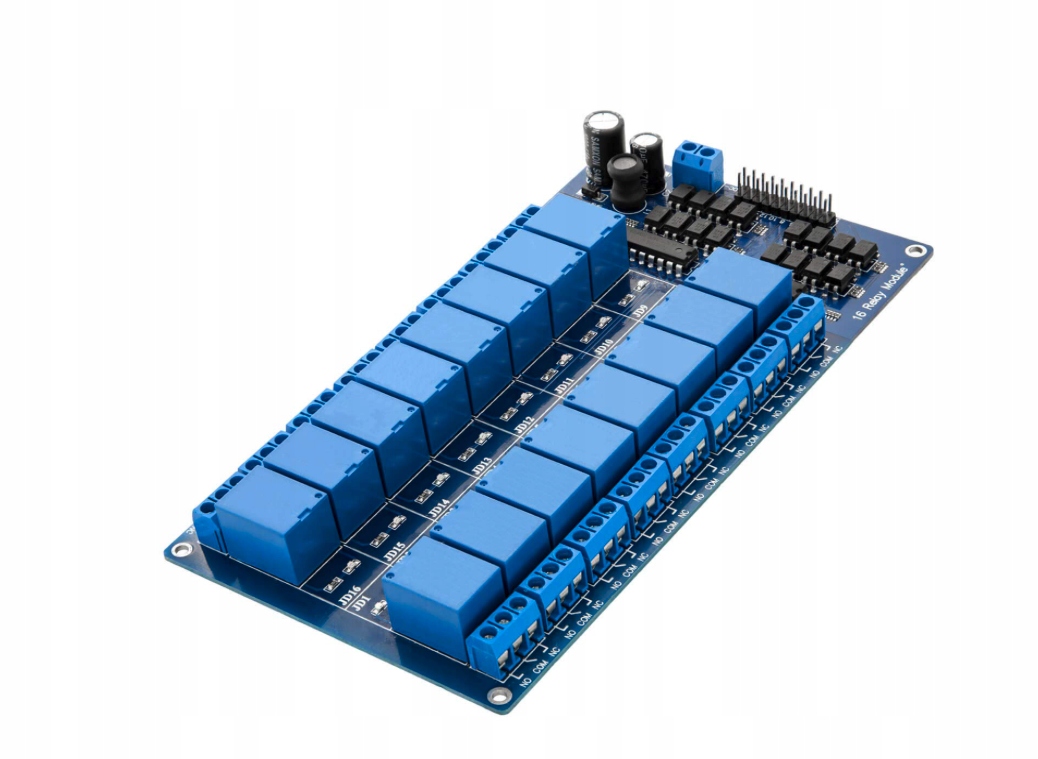 16-канальный релейный модуль 12v 10a arduino в Украине купить из Европы ...