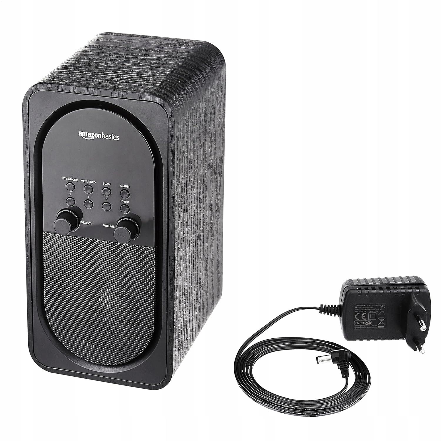 GŁOŚNIK RADIO Bluetooth AUX FM BEZPRZEWODOWY DAB+ Budzik PRZENOŚNY VINTAGE Marka Amazon