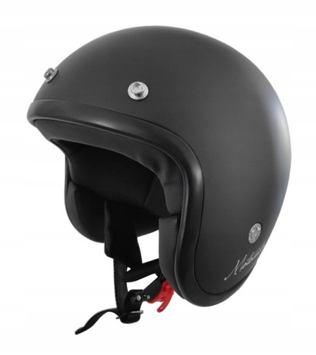Motocyklová Prilba Otvorená Jet Motocubo Black Matt Xs 53-54 cm MC9JET