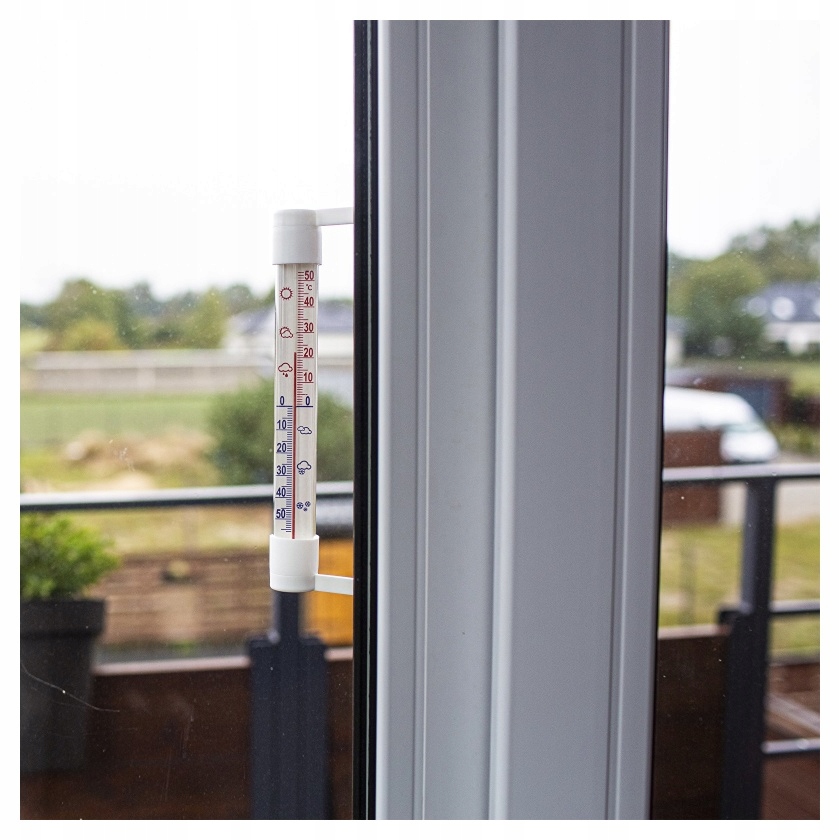 Termometr zaokienny przyklejany średni Biowin Kod producenta 5196