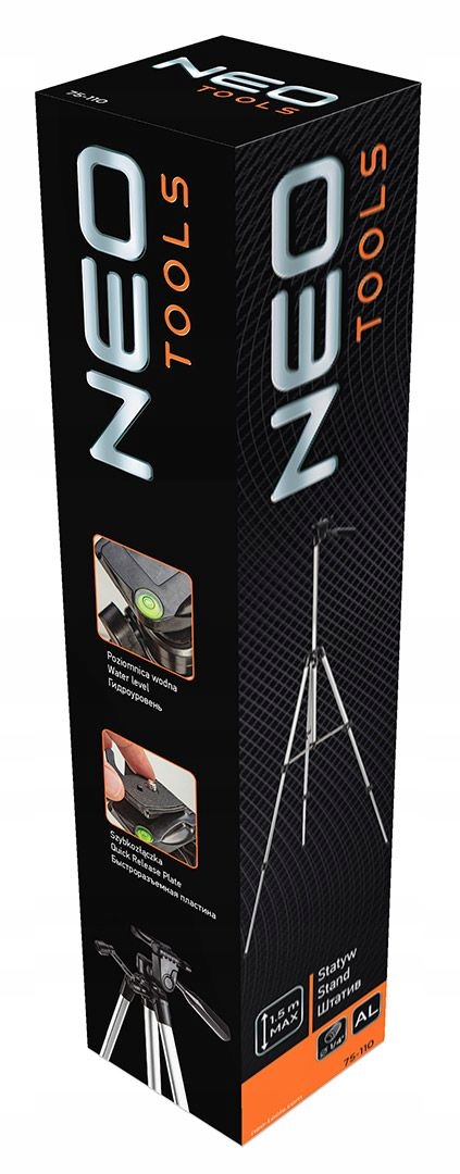 STATYW ALUMINIOWY 1.5M 1/4'' NEO 75-110 Marka Neo Tools