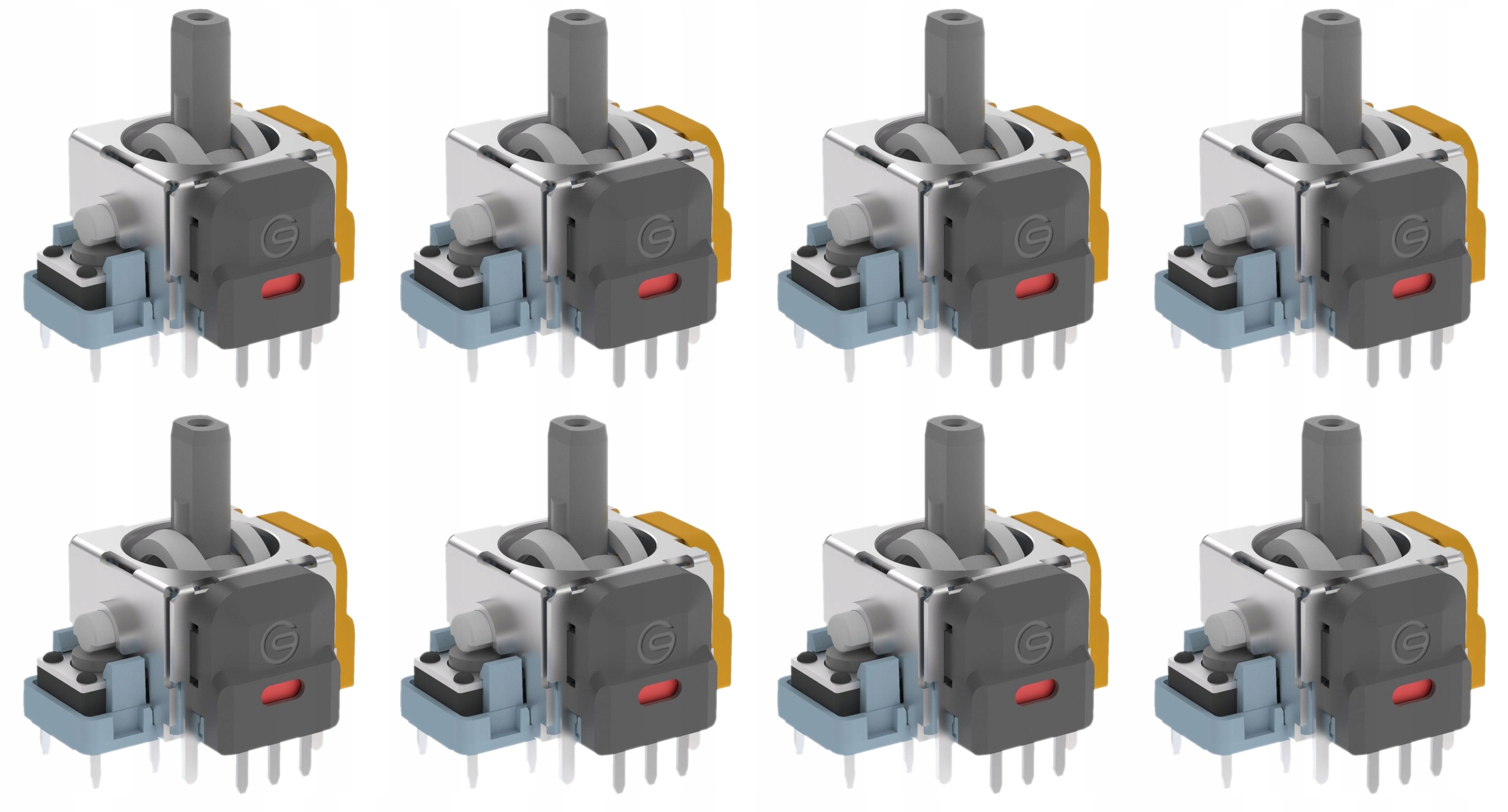 8X Analog V3 Z Czujnikiem Halla Anti-jitter Pada Dualshcok PLAYSTATION4 PS4