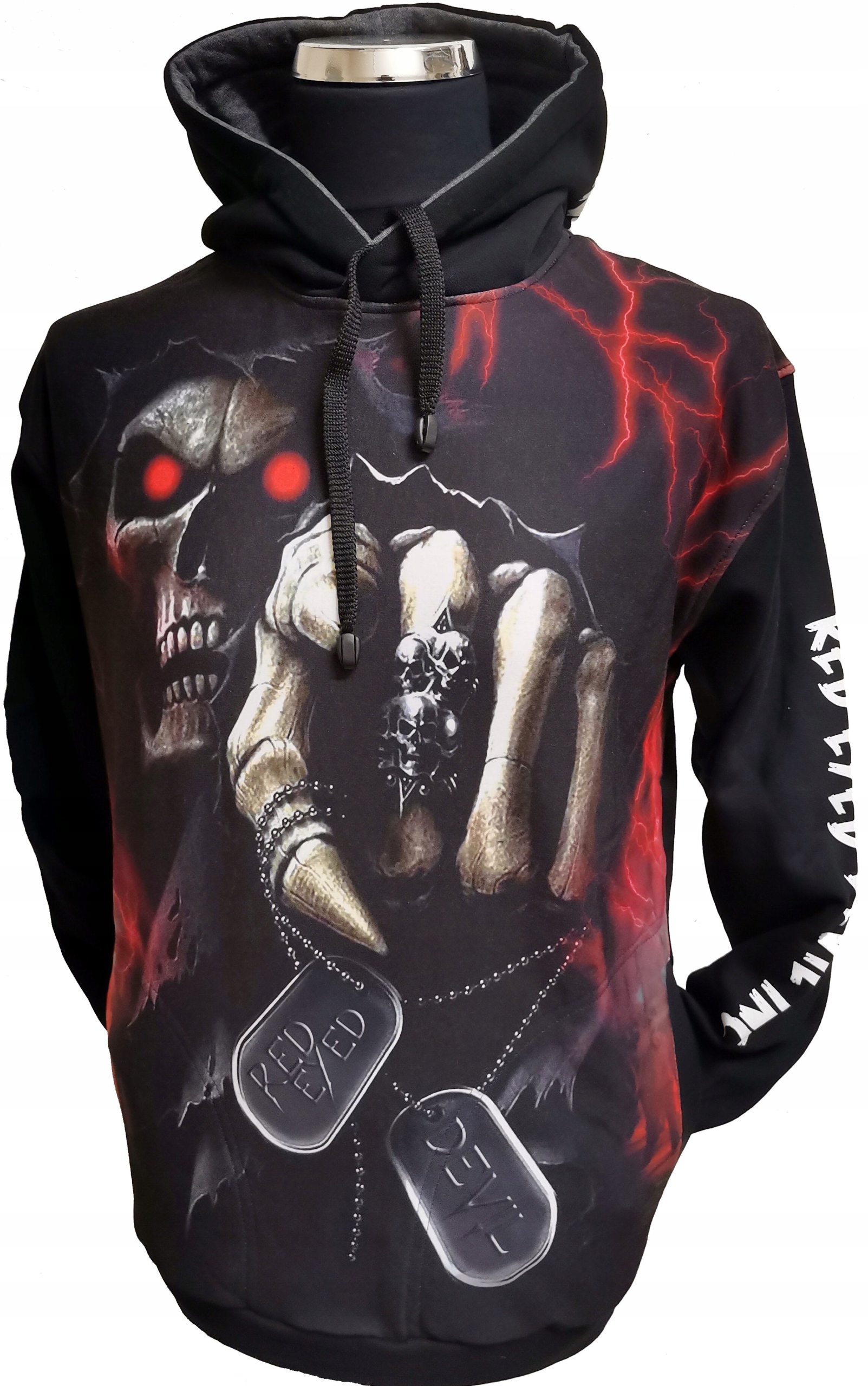 

Bluza z kapturem nadruk 3D prosto od prod M