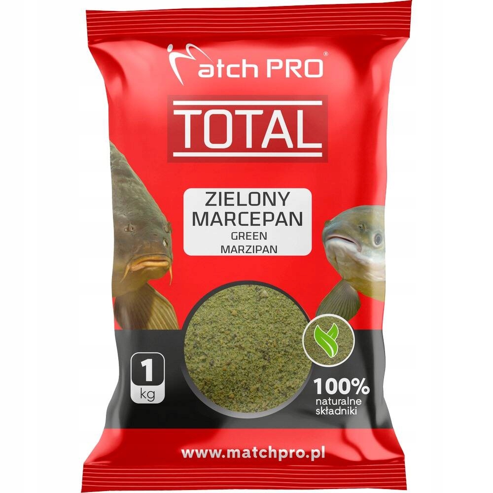 Zanęta MatchPro Total 1kg Zielony Marcepan 960900