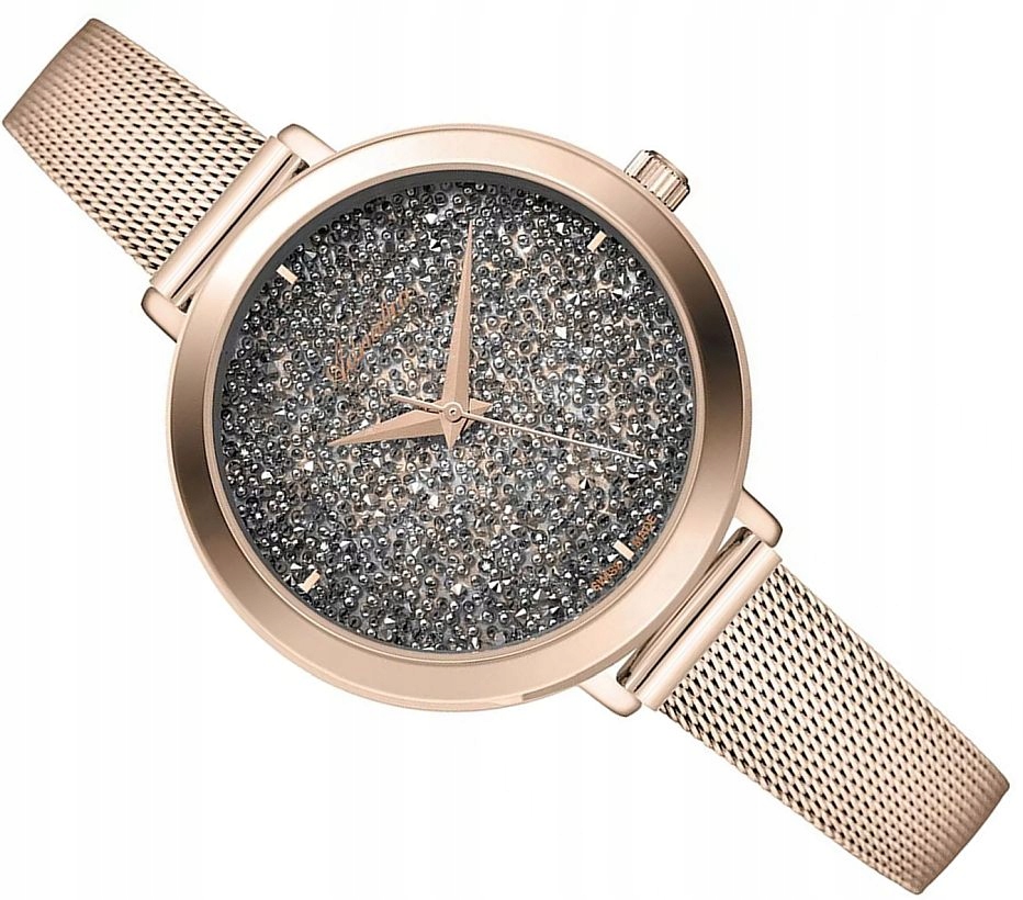 Švýcarské Dámské Hodinky Adriatica A3787.9116Q Růžovo-zlatý Mesh, Módní