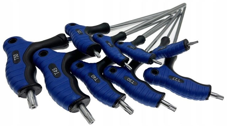 WKRĘTAKI TYP "T" TORX T10-T50 Liczba elementów zestawy