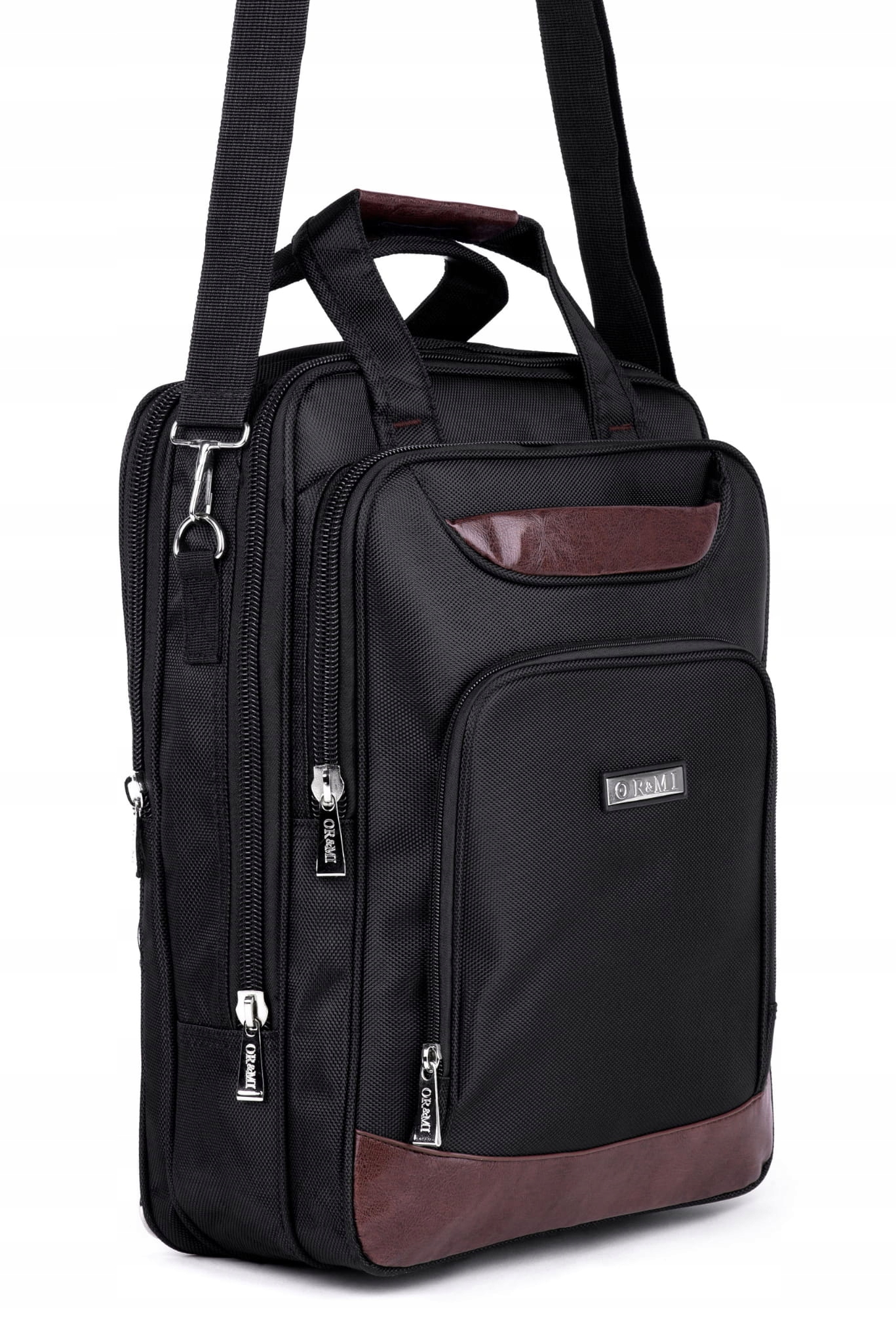 Torba na Laptop nieprzemakalna Or&mi pionowa Brązowa