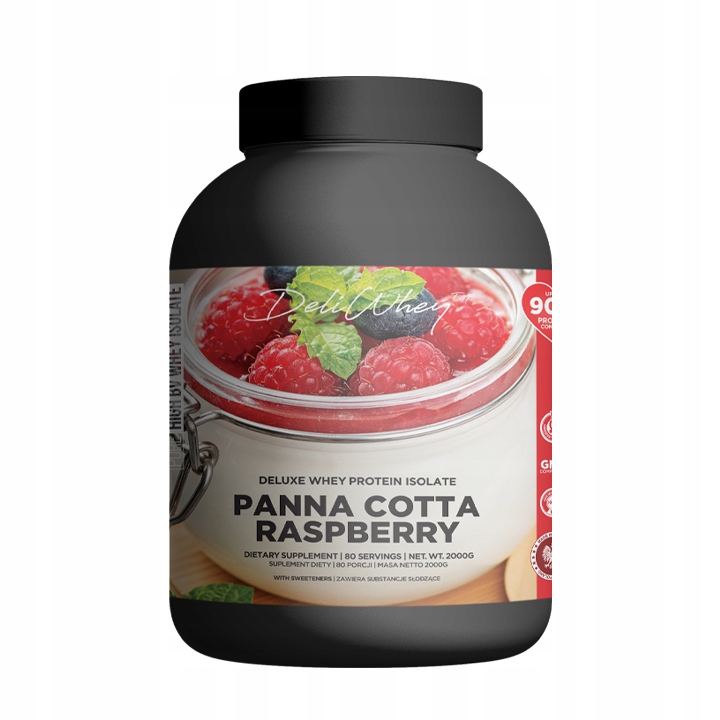 Firesnake Deli Whey Isolate 2000 G Lahodný Izolát Bílkoviny 92% Panna Cotta