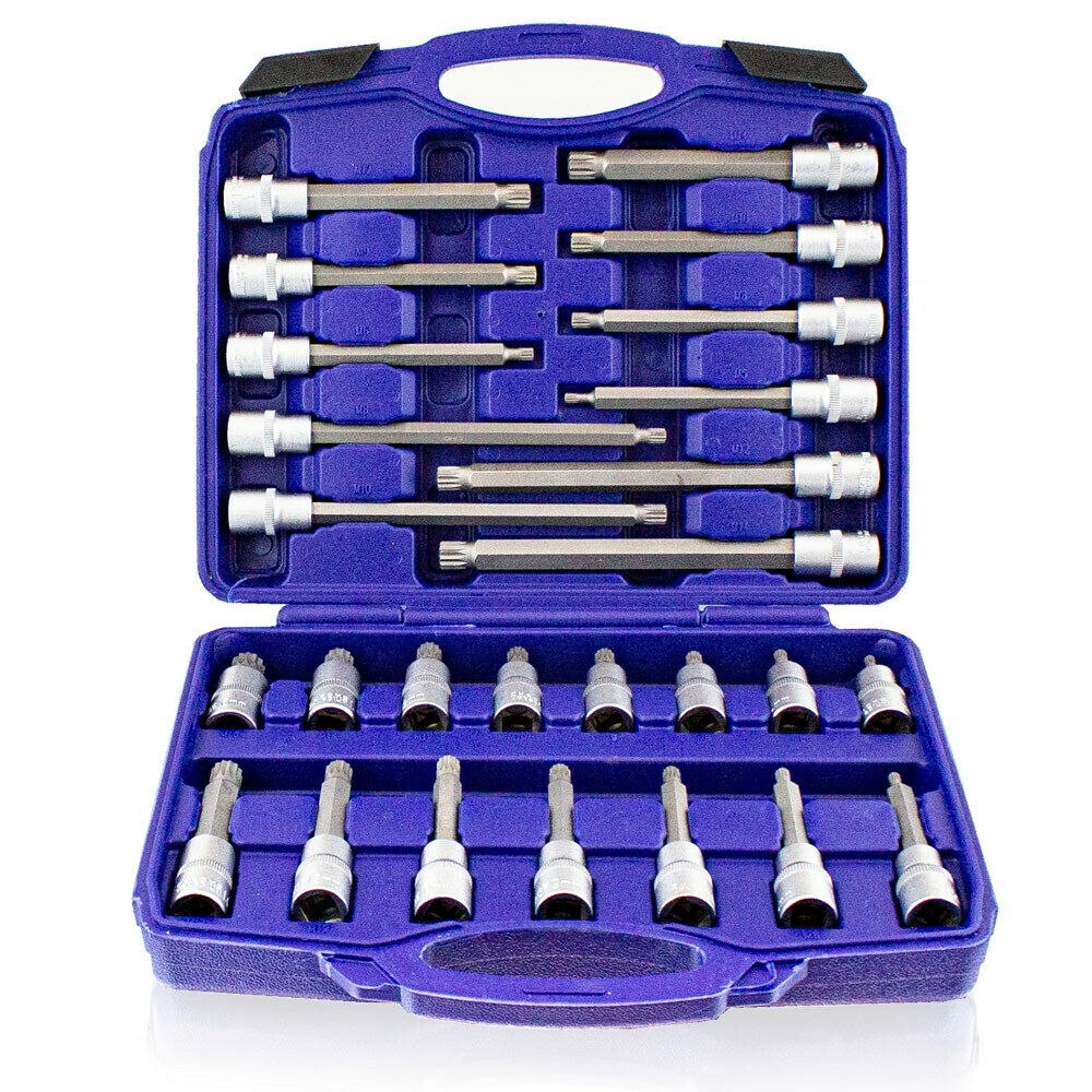 Zestaw kluczy nasadowych w walizce 88 elementów Torx sześciokątne solidne Marka Bituxx