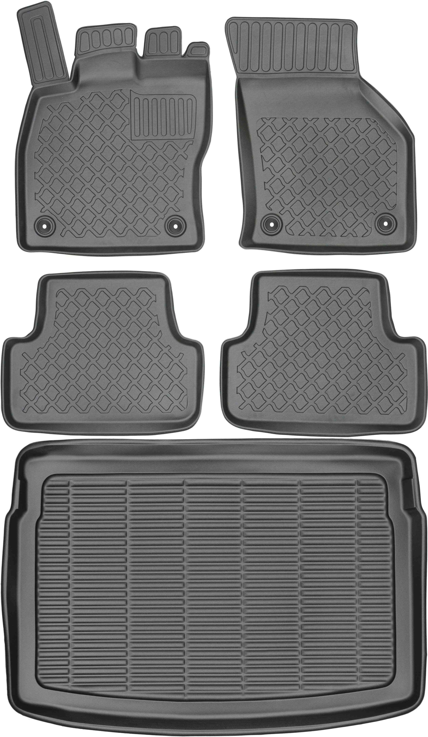 Vw Golf VIII Hatchback 20 Koberce batožinový priestor