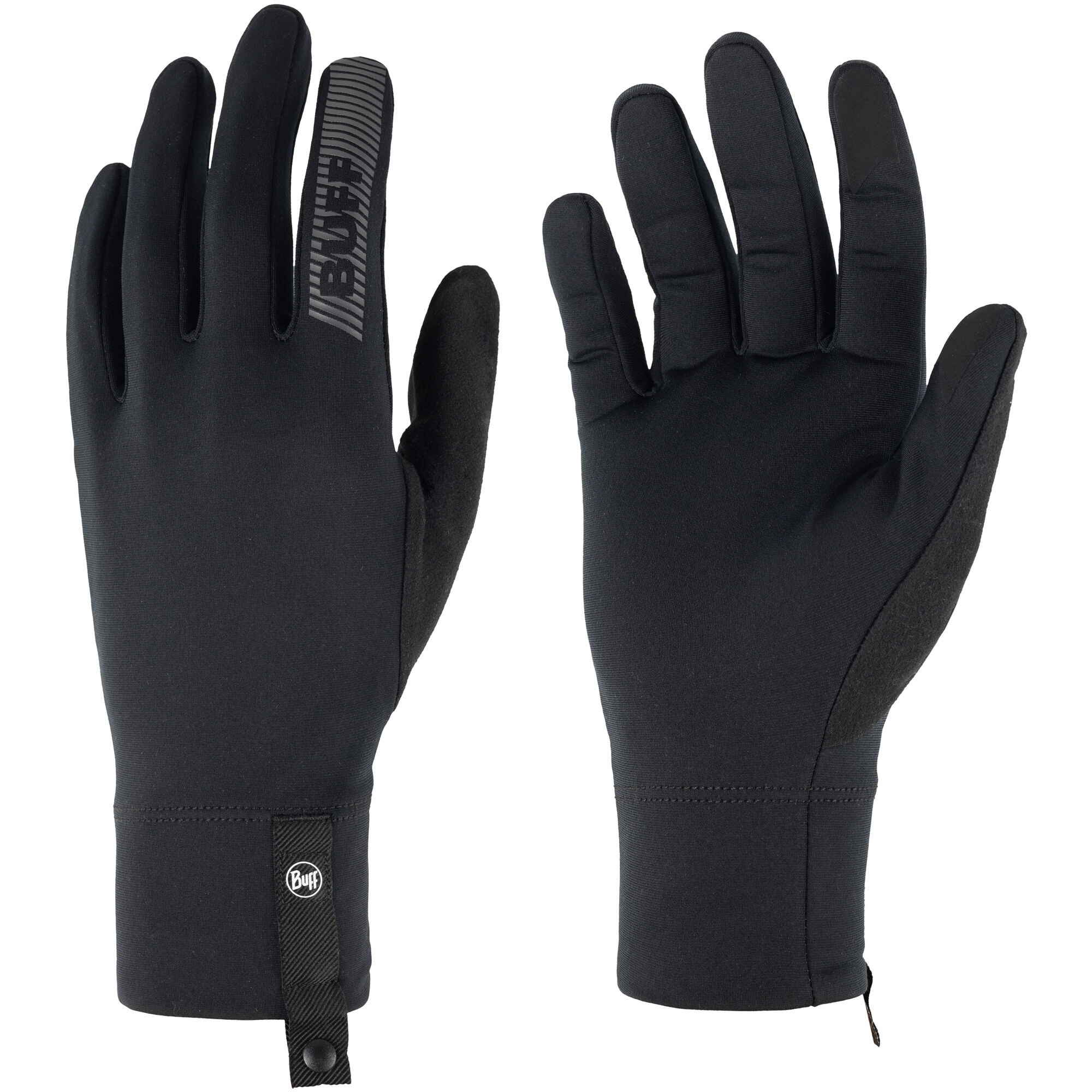 Rękawiczki sportowe długie Buff Thermonet Gloves G Ther czarne S