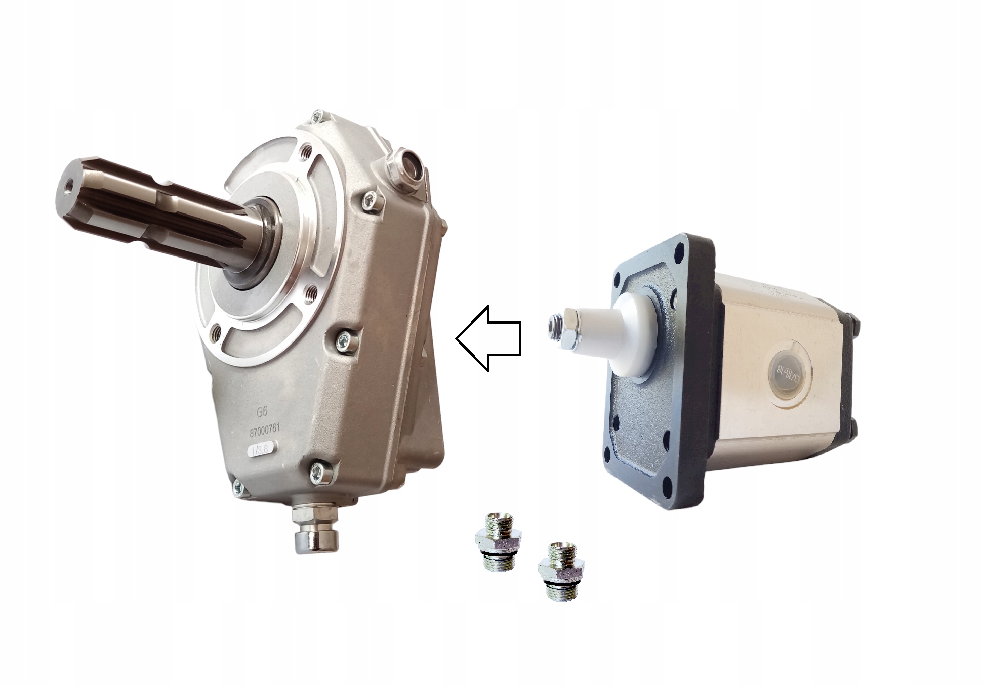 

multiplikator na WOM+pompa do 53 L/min. Ursus C360