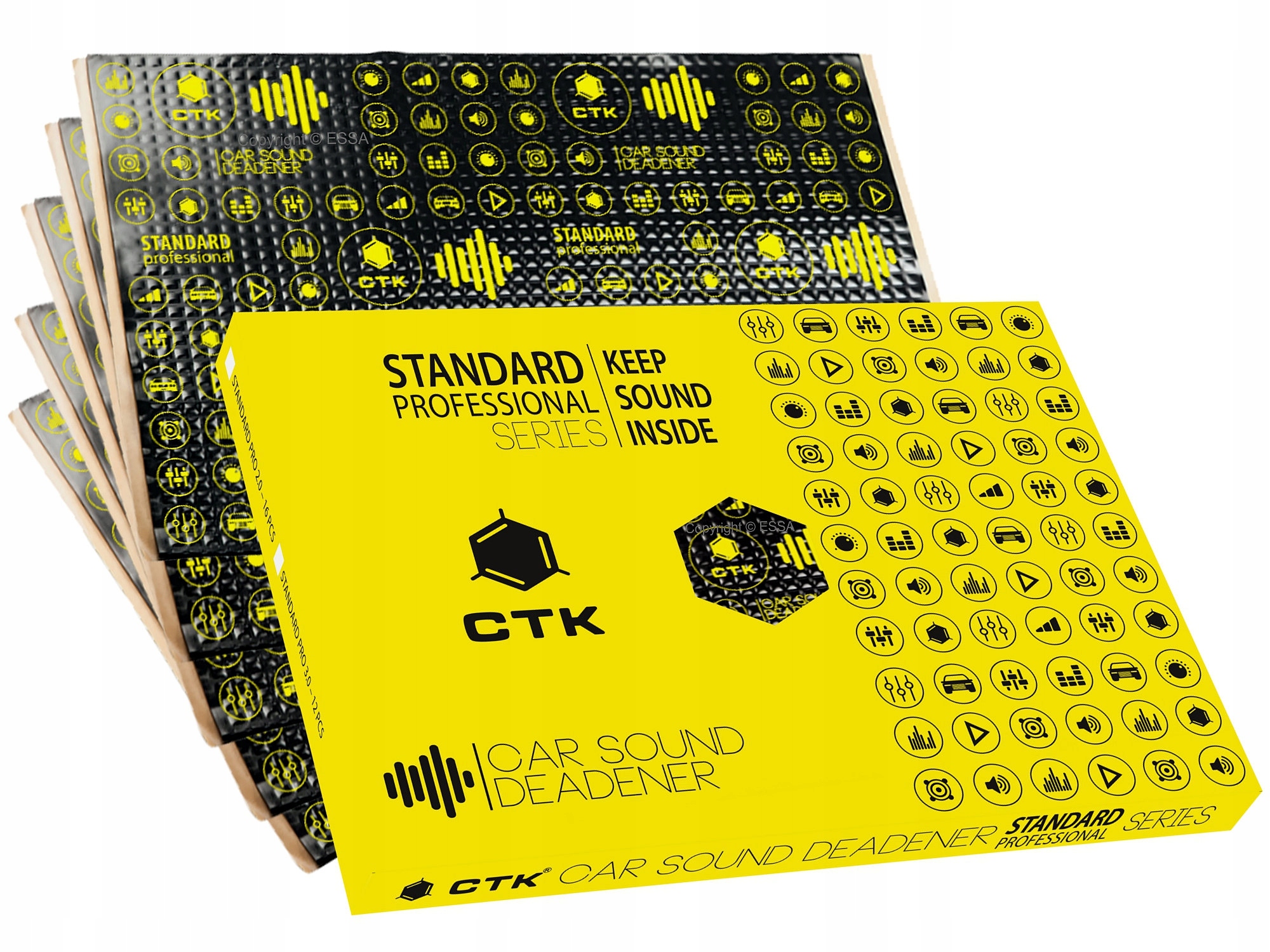 

Ctk Std Professional 3.0 Box Mata wygłuszająca 12x