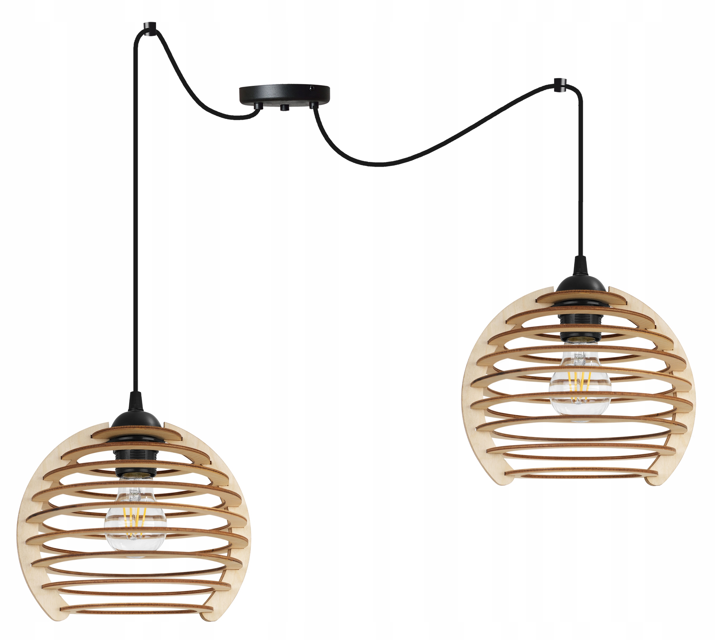 Závěsná Lampa Stropní Lustr Dřevěná, Moderní, Boho, Do Kuchyně