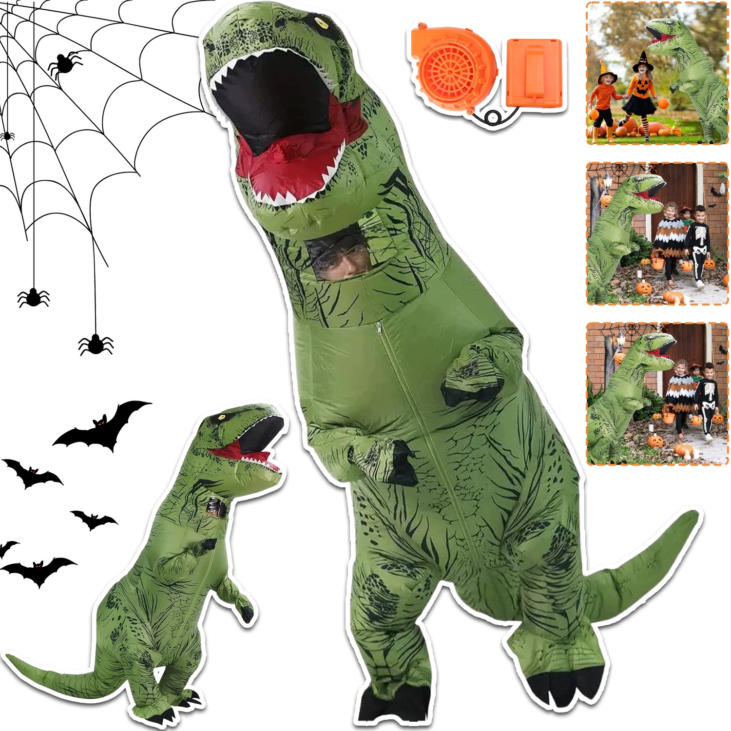 Kostým Dinosaura, Nafukovací Kostým, Halloweenské Kostýmy Pro Dospělé