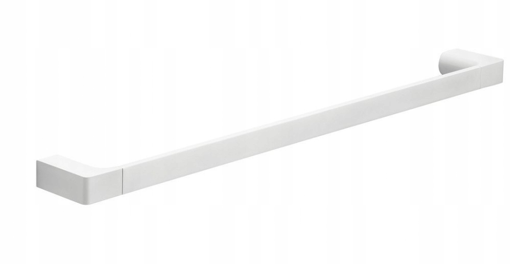 Pirenei vešiak na uteráky 600 mm, biely mat