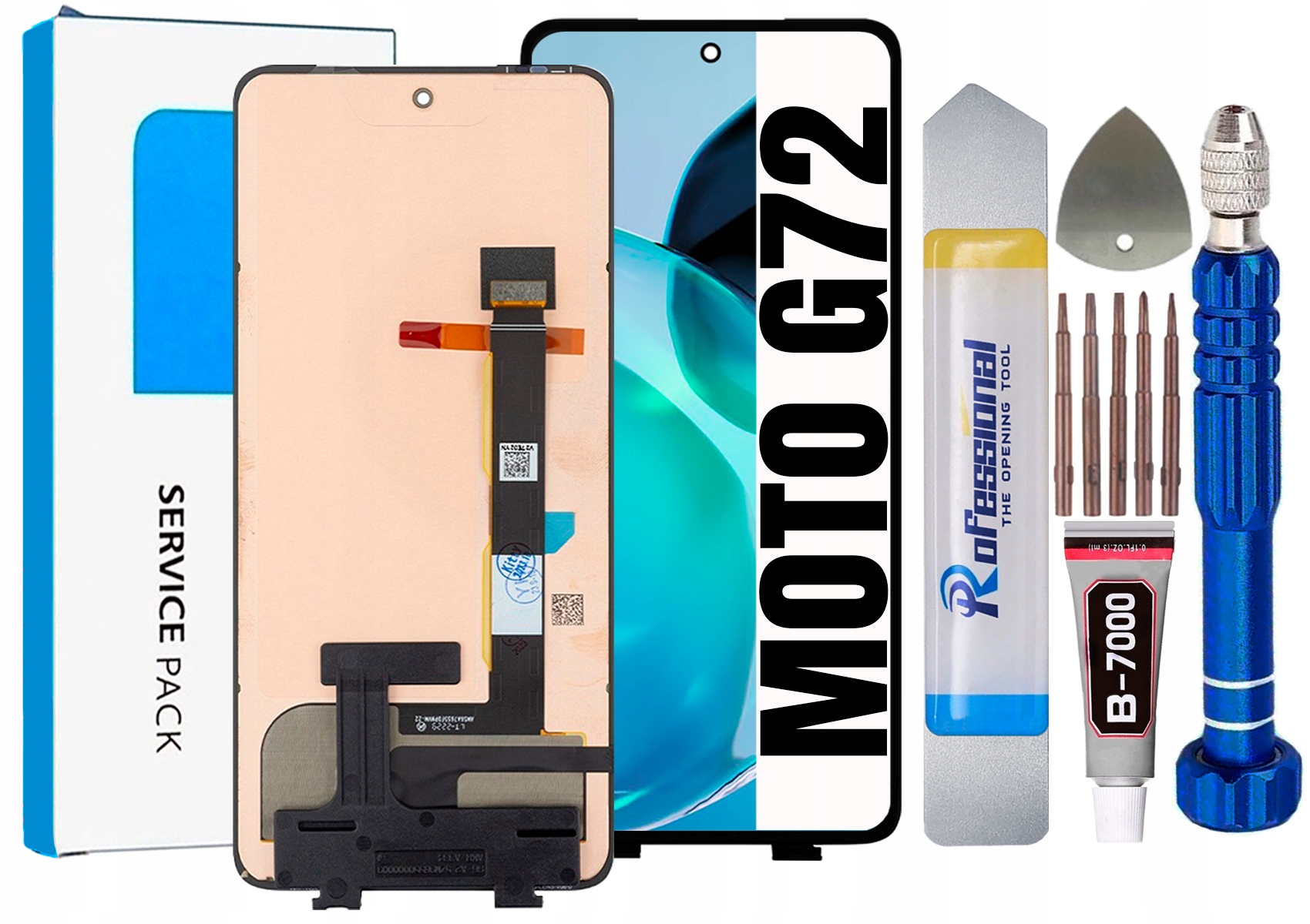 Displej Pro Motorola Moto G72 Originální LCD Displej