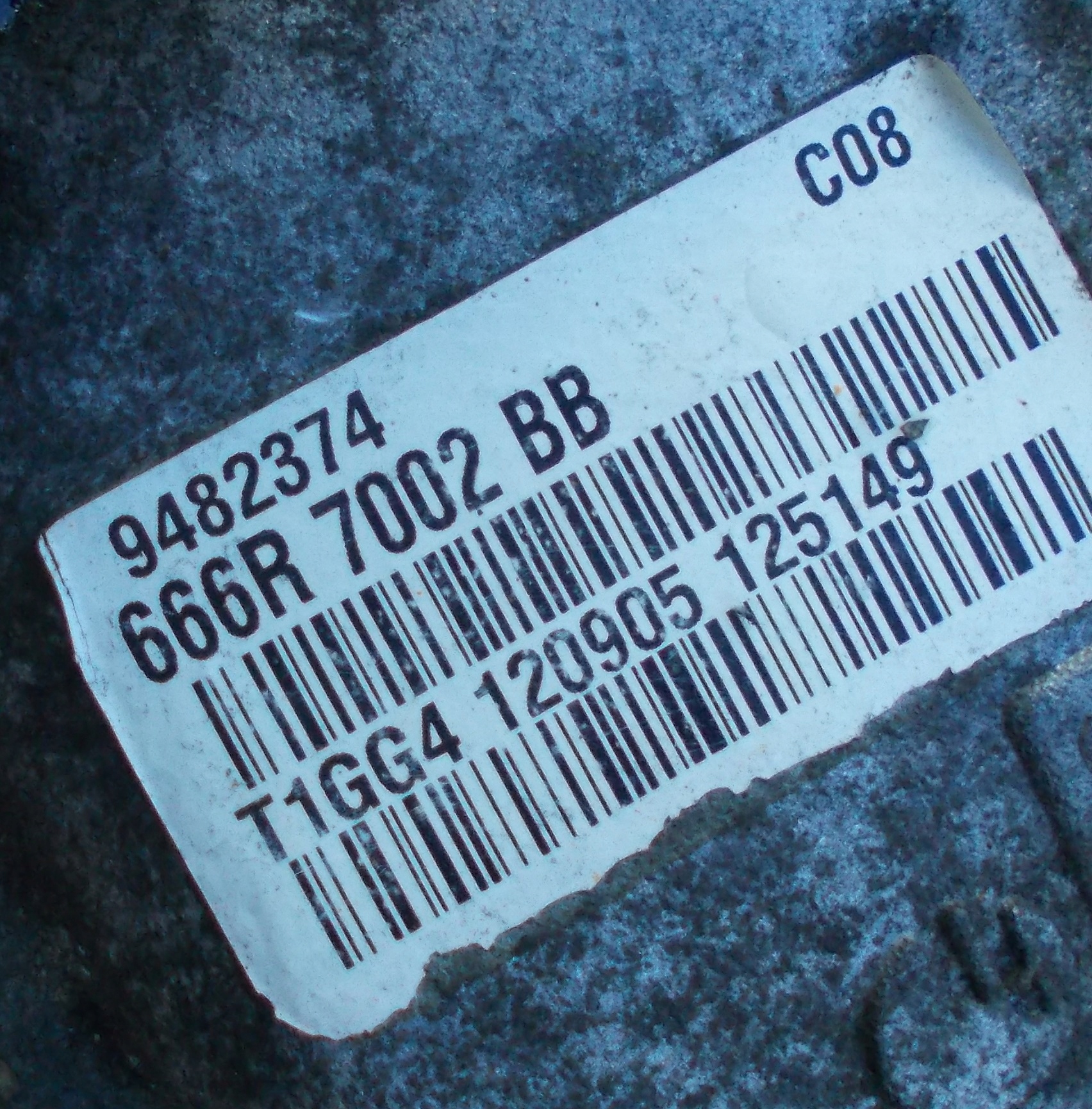 VOLVO V70 III 09R CAMBIO 2.4 D 6 ingranaggi 666R7002BB