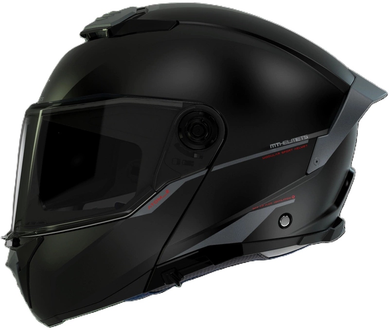 Motocyklová prilba Mt Atom 2 Sv Solid Matt Black čierna matná Darčeky