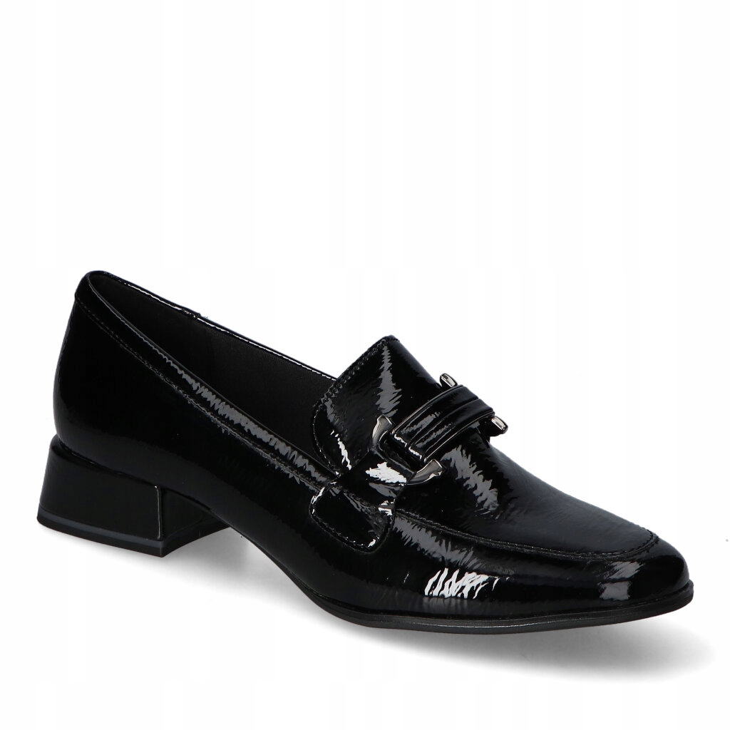 Polobotky Marco Tozzi 2-24250-45/001 Černý lak 40