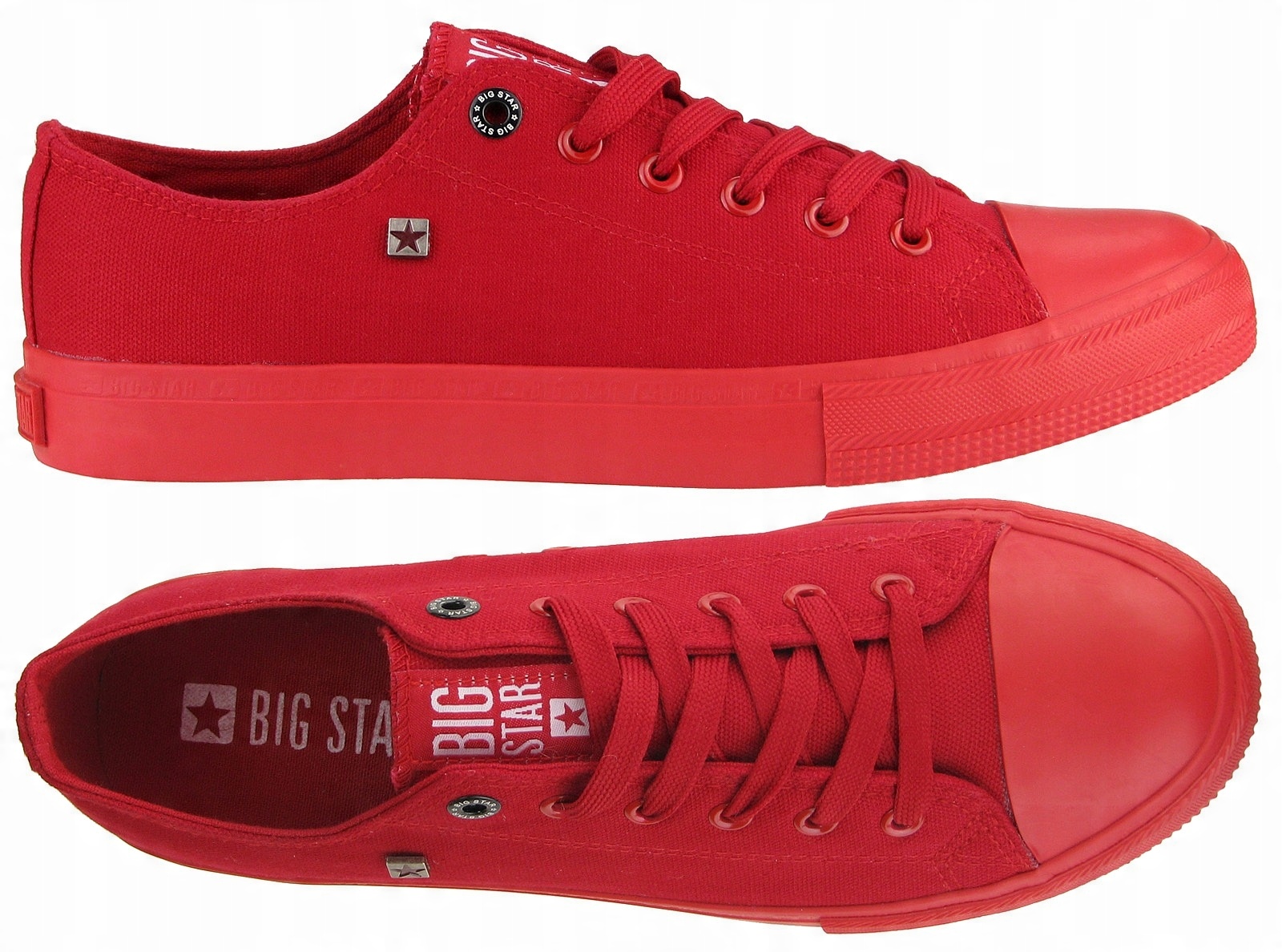 

Trampki męskie Big Star buty tenisówki Czerwone 43