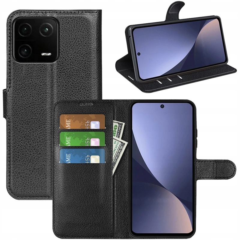 

Etui Portfel Litchi Pokrowiec Do Xiaomi 13 Pro