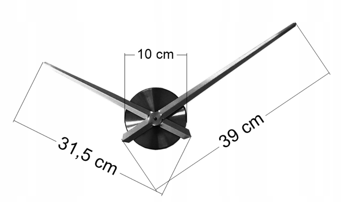 zegar ścienny wskazówki mechanizm xxl nowoczesny Kod producenta ZEGAR ŚCIENNY WSKAZÓWKI
