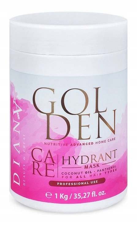 Diana Golden Care maska po zabiegach Nanoplastii Złote Proteiny 1000g