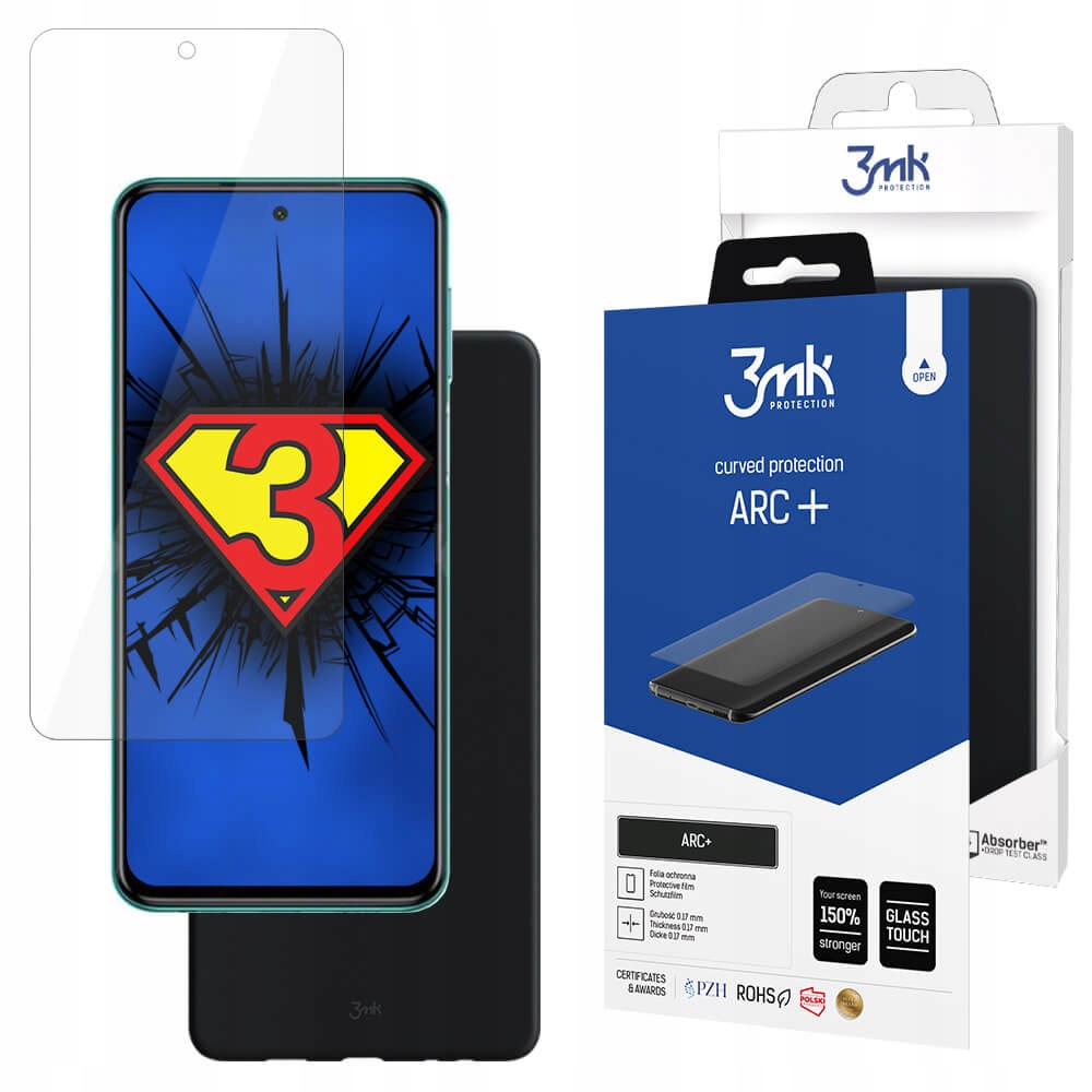 

Etui Case 3mk + Folia na cały ekran Redmi Note 9S