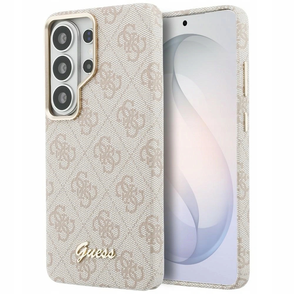 Pouzdro Guess pro Galaxy S26 Ultra, 4G Script, MagSafe, kryt, zadní kryt