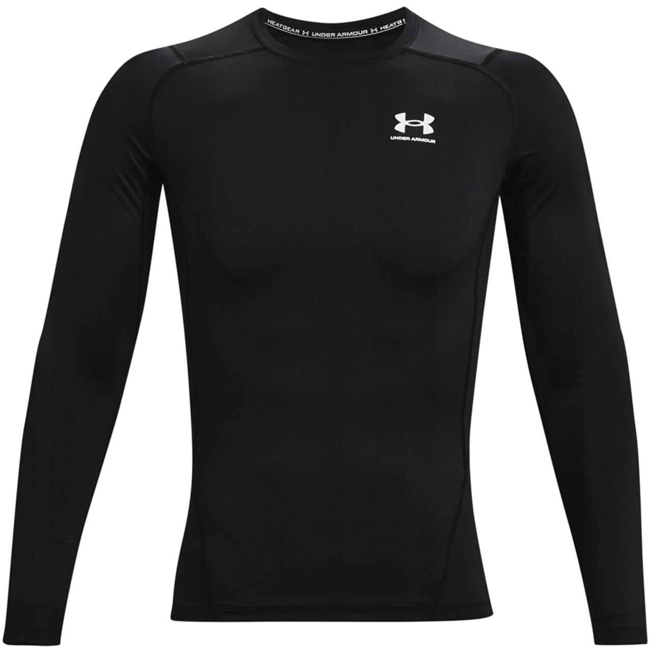 Pánské tričko Under Armour Hg Armour Comp Ls černé Vel. 2XL
