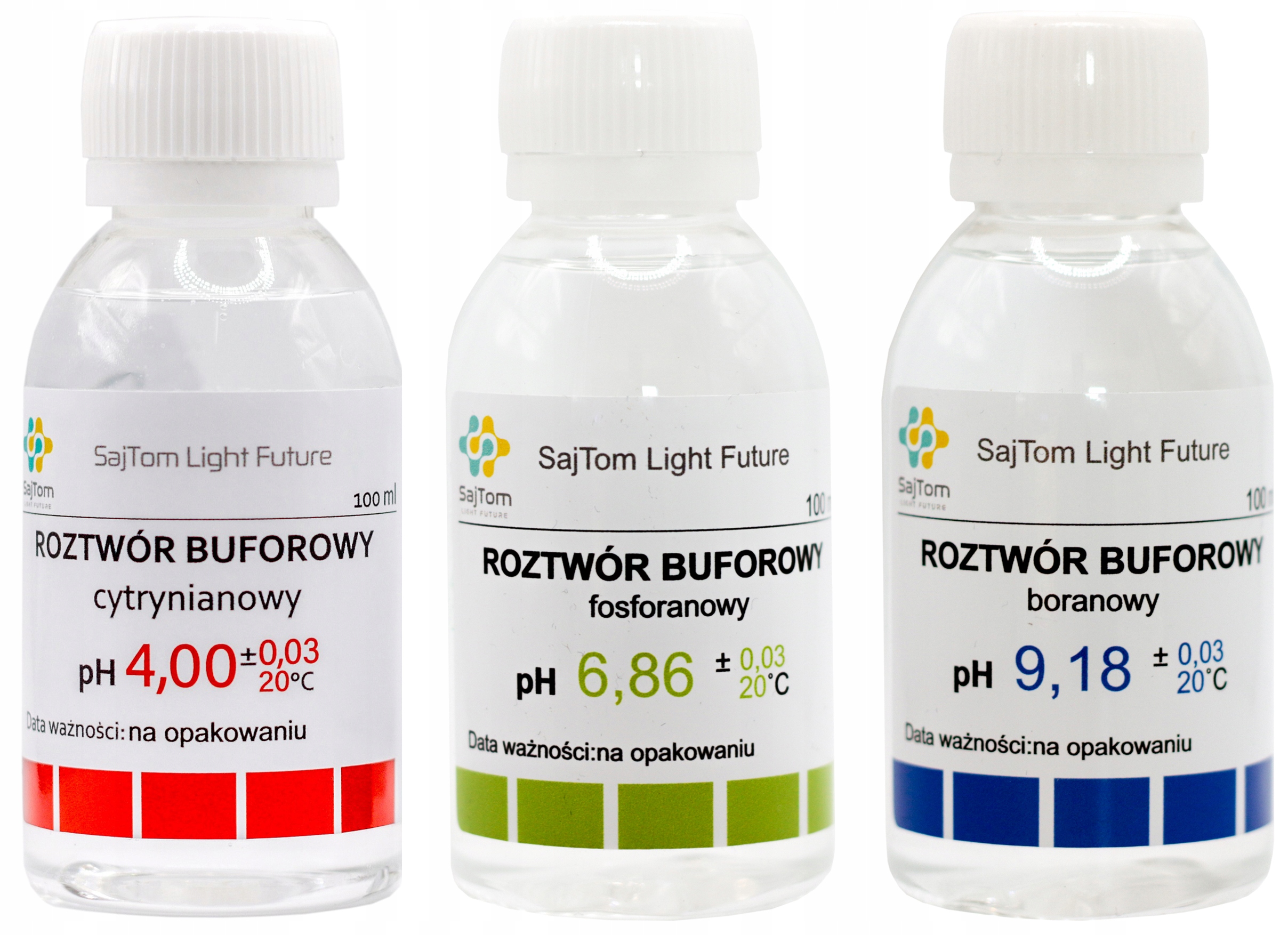 

Zestaw do kalibracji mierników pH 4,00 6,86 9,18