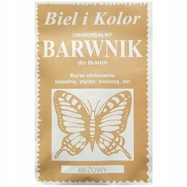 

Bk Barwnik do tkanin uniwersalny Beżowy