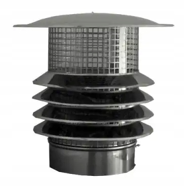 Ks lapač jisker Ring nástavec na komín stříška zakončení fi 180 0,5 mm