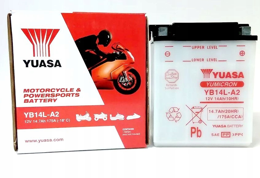 Akumulátor Yuasa Suzuki Gd 650 G Katana Gs 750 850 1000 1100 E Es