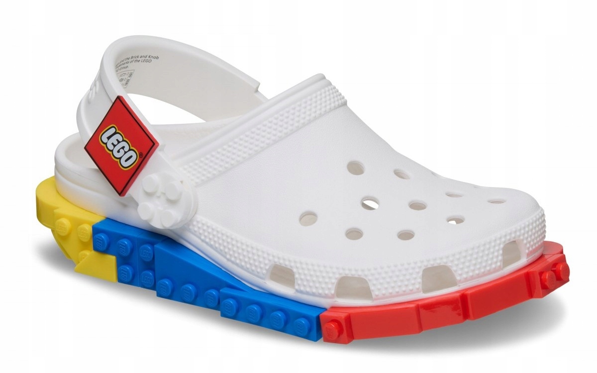 Crocs Kids Lego Creativity Clog 211874-100 białe klapki crocsy J2 33-34