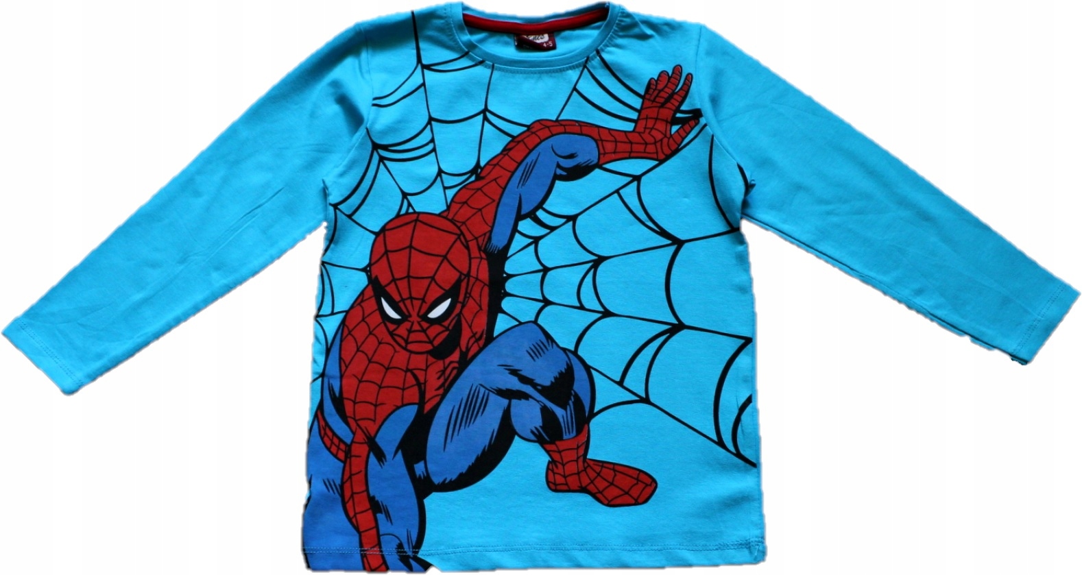 

Spiderman bluzka dla fana długi rękaw 116-122