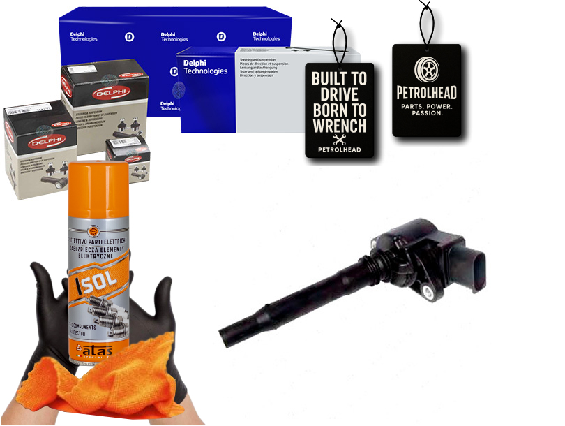 Zapalovací Cívka Mercedes S-klasa 04- Delphi #Petrolhead Pro+ Kit4