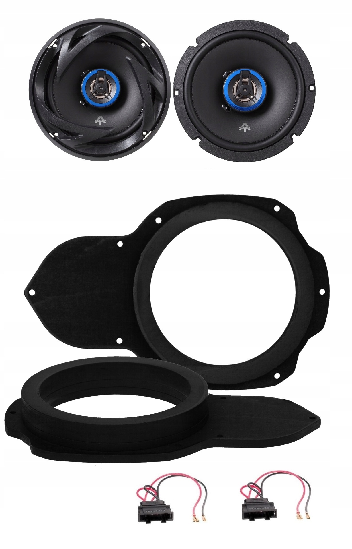 Automobilové reproduktory 165 mm Autotek ATX62 Vw CC Passat B6 CC Predná Distance