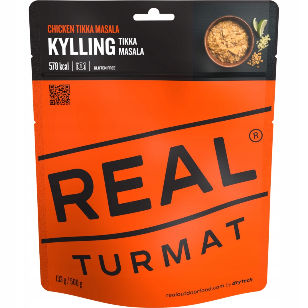 Żywność Liofilizowana Real Turmat Chicken Tikka Masala 578 Kcal