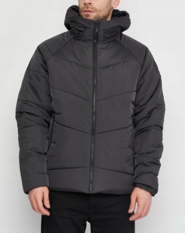 Pánská černá s kapucí Jack Wolfskin Eisbach Jkt M 1207001, velikost vel.
