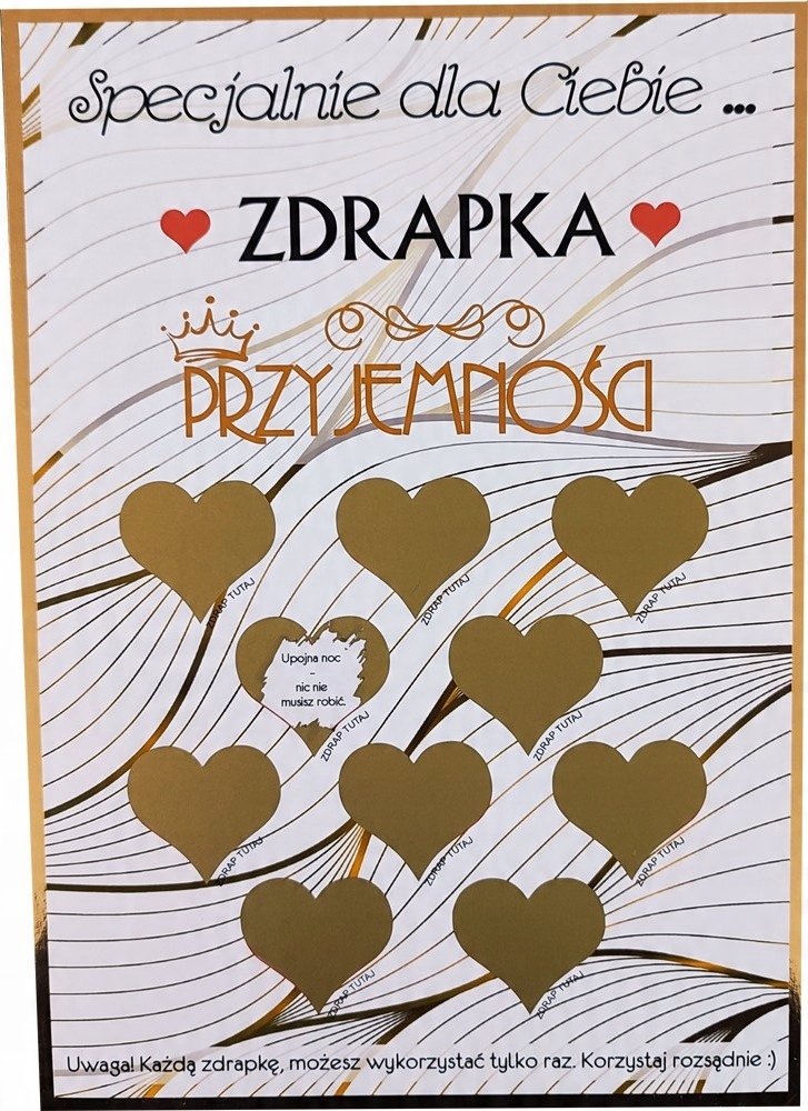 

Zdrapka Kupony przyjemnośći Zdrapki