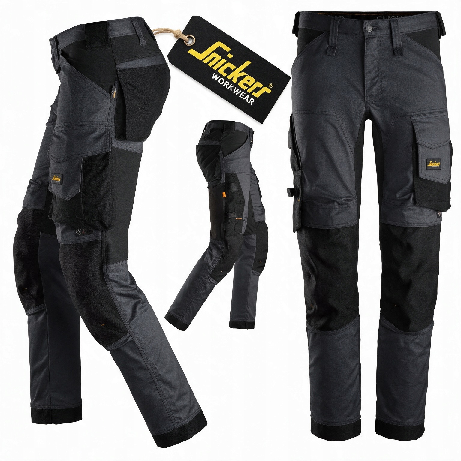 Pracovní kalhoty Snickers Stretch AllroundWork 6341 Antacytové Velikost 60
