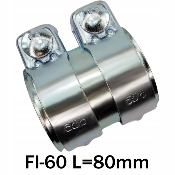 

Obejma Złącze Sztywne Tłumika Na Rurę FI-60 80mm