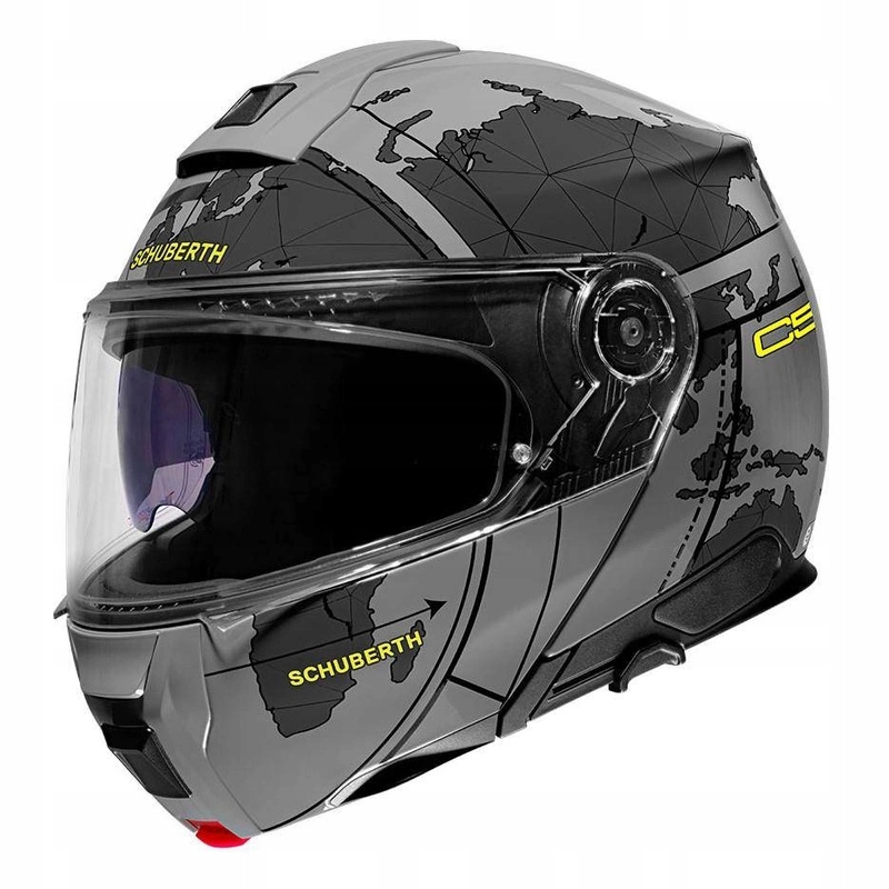 Motocyklová čeľusťová prilba Schuberth C5 Ece Globe Grey šedá Darčeky