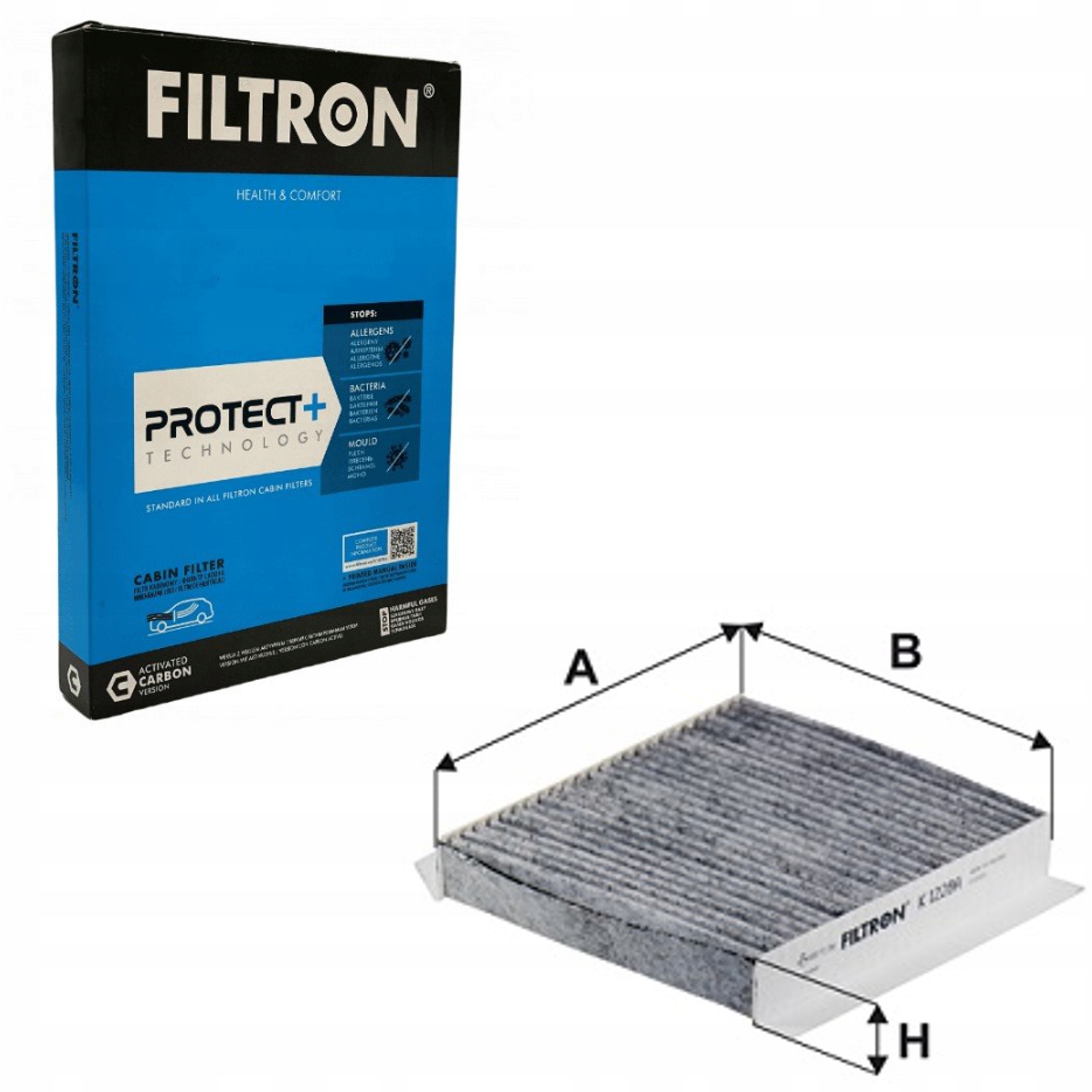 

Filtron Filtr Kabinowy Węglowy Do Fiat Doblo Tipo